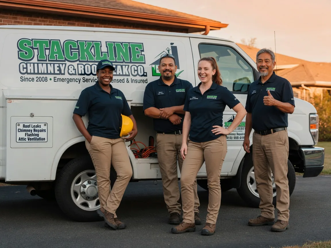 Chimney flashing repair company in Youngsville, PA